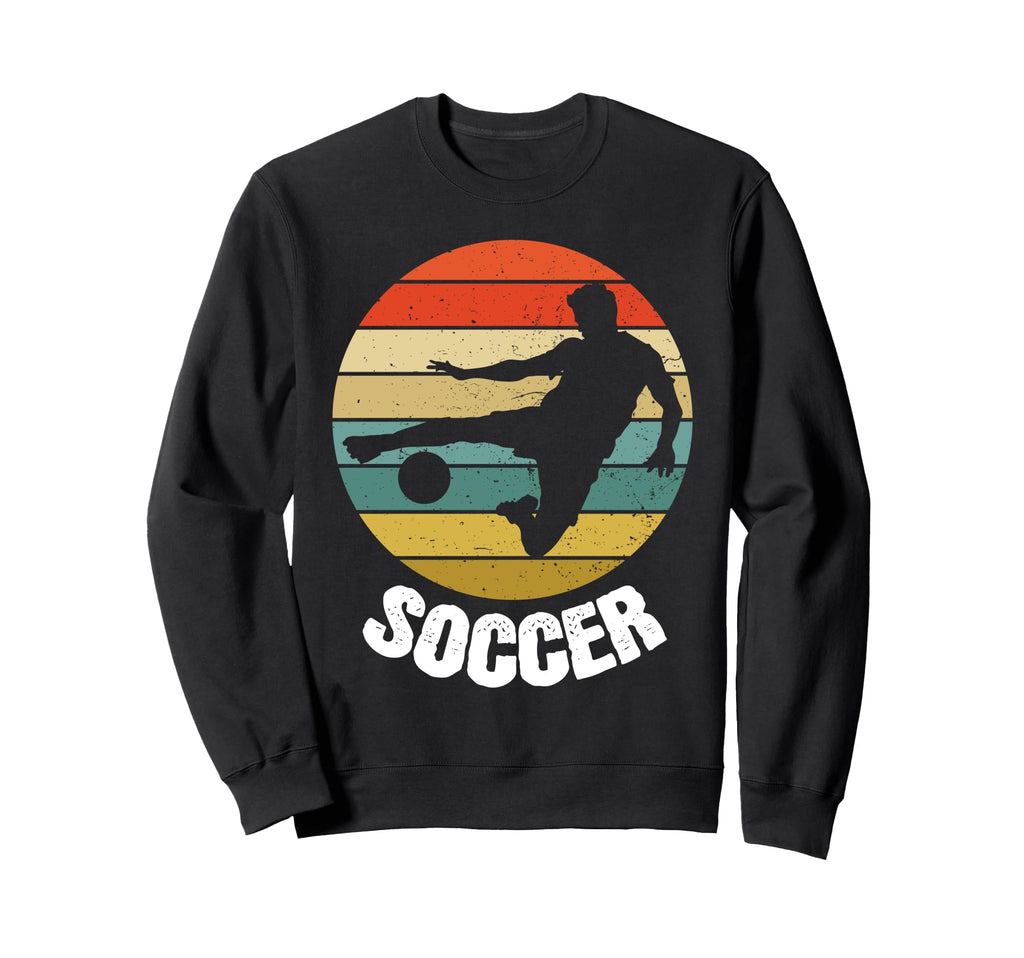Footballer Soccer Ball Sports Sweatshirt - Aesthetic Graphic for Adults