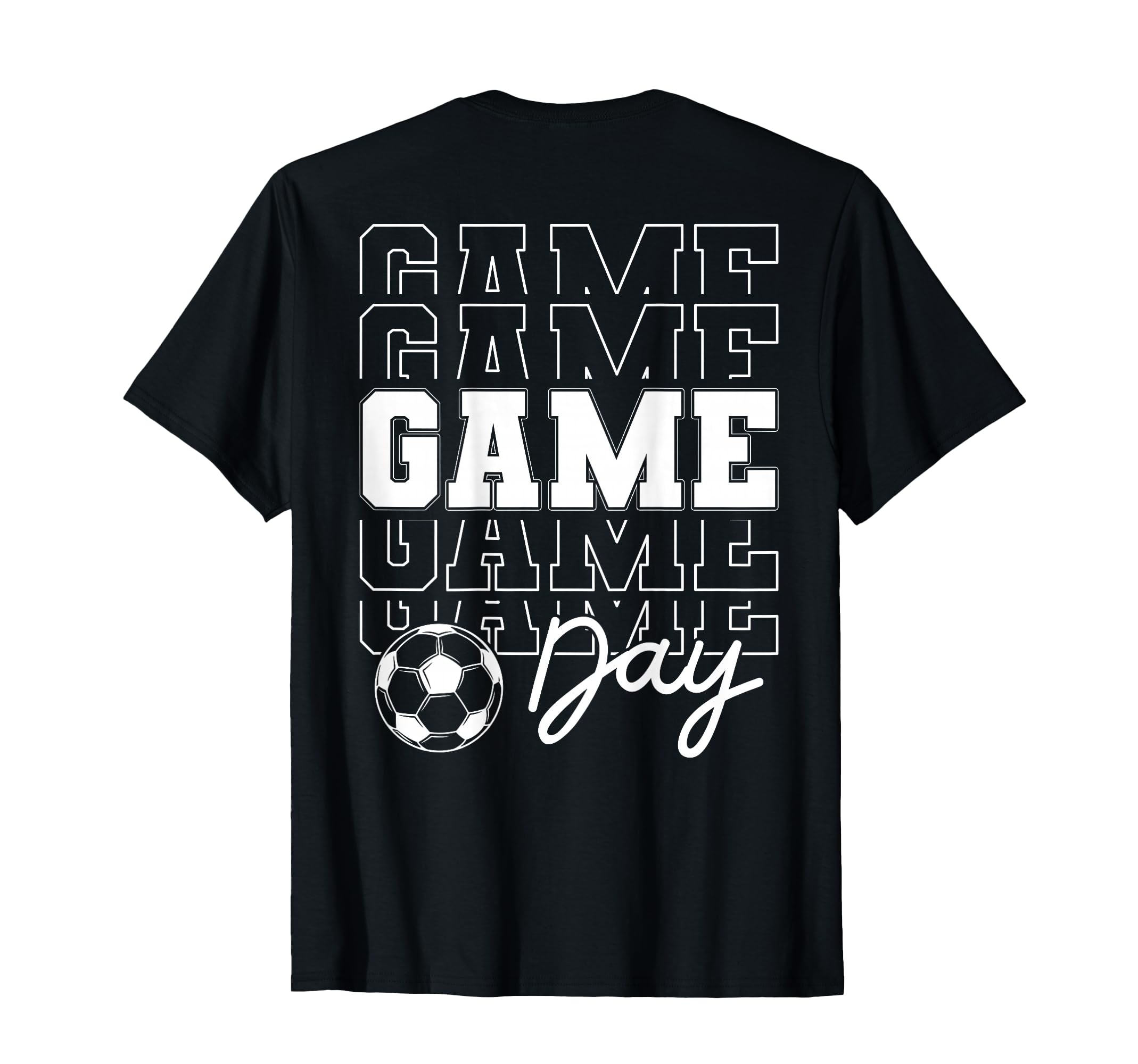 Preppy Game Day Soccer Parent Streetwear T-Shirt - Trendy Graphic Men Women