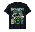 Mommom Birthday Soccer Baller Birthday T-Shirt - Aesthetic Graphic Unisex