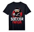 Soccer Ninja Class Football Lovers T-Shirt - Minimalist Print Unisex