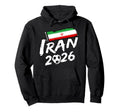 Iran Soccer Football Game Player Fan Hoodie - Aesthetic Graphic Unisex