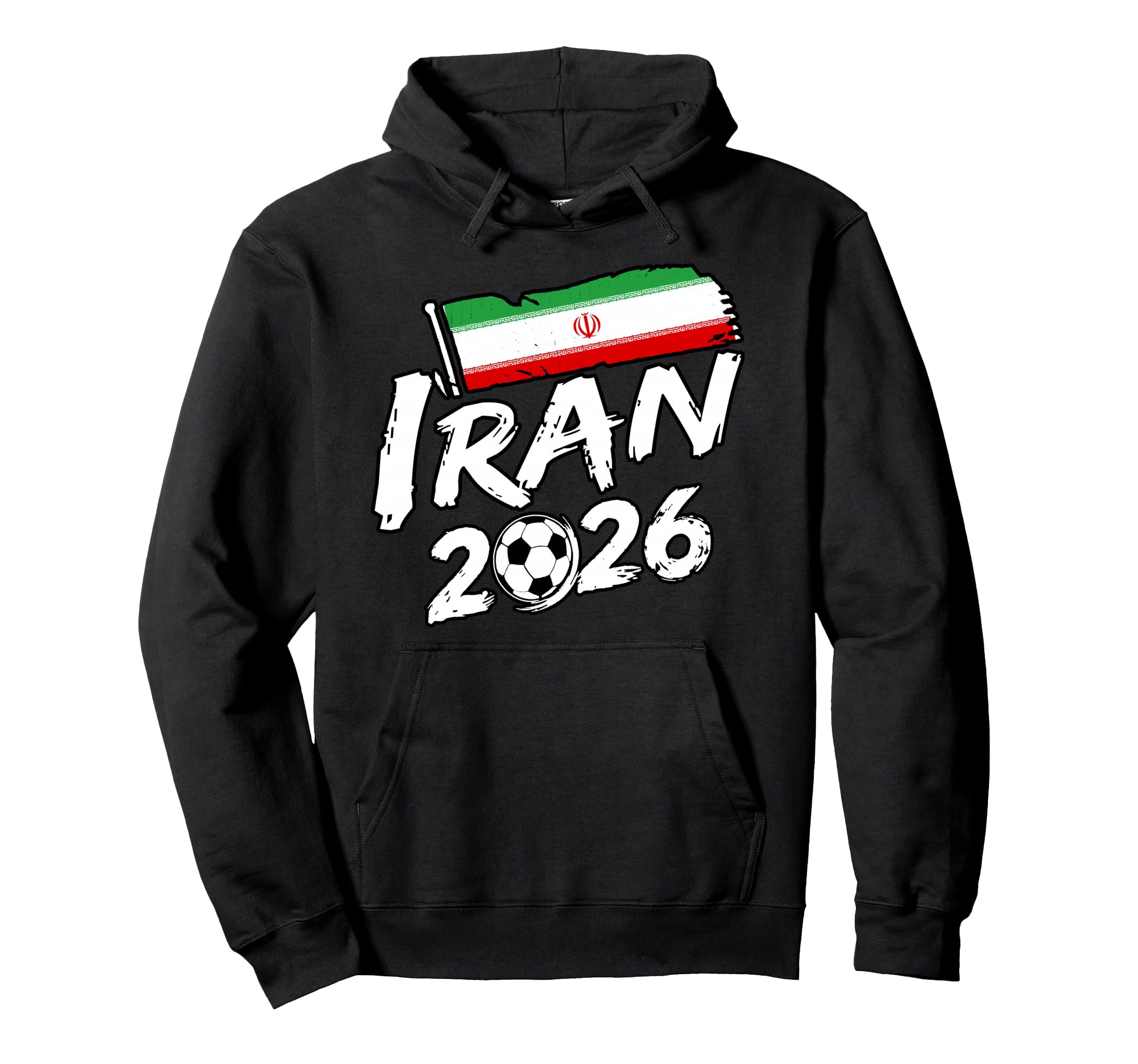 Iran Soccer Football Game Player Fan Hoodie - Aesthetic Graphic Unisex