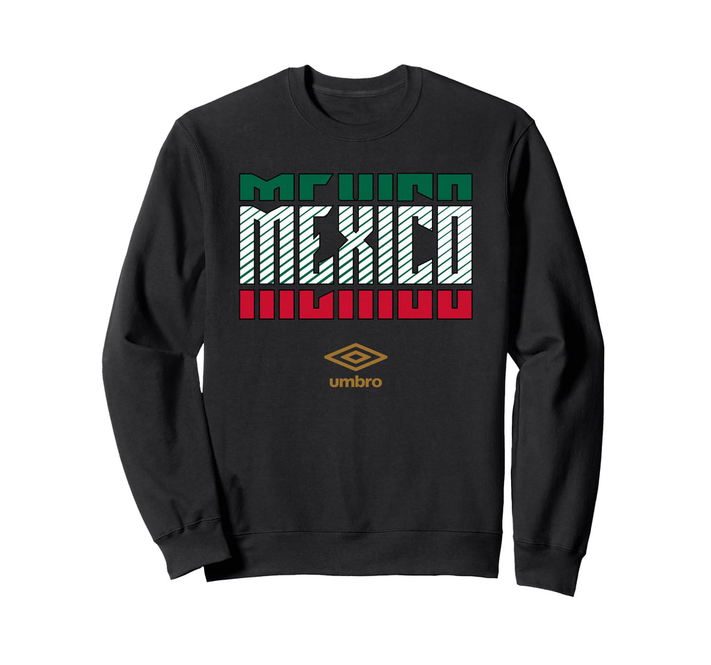 Umbro International Soccer Mexico Sweatshirt - Trendy Graphic Men Women