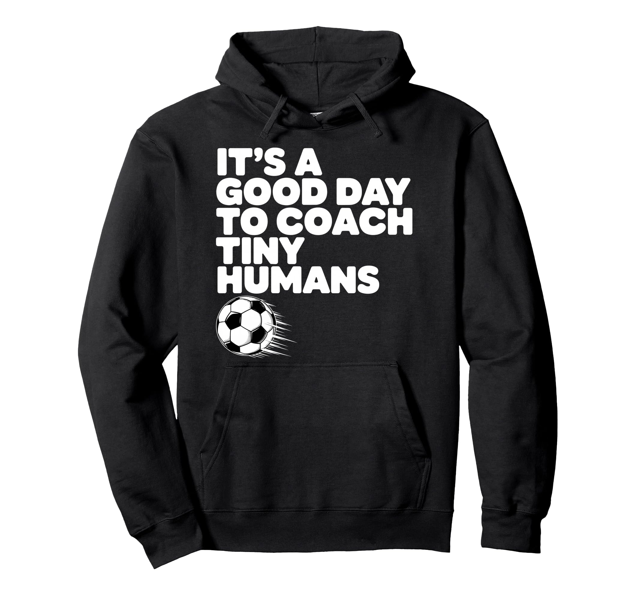 Its Good Day To Coach Tiny Humans Hoodie - Minimalist Print Men Women