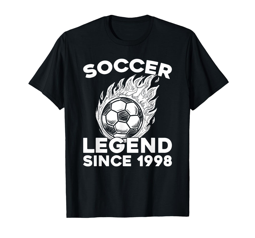 Birthday Player Sports Team Soccer Born T-Shirt - Minimalist Print Unisex