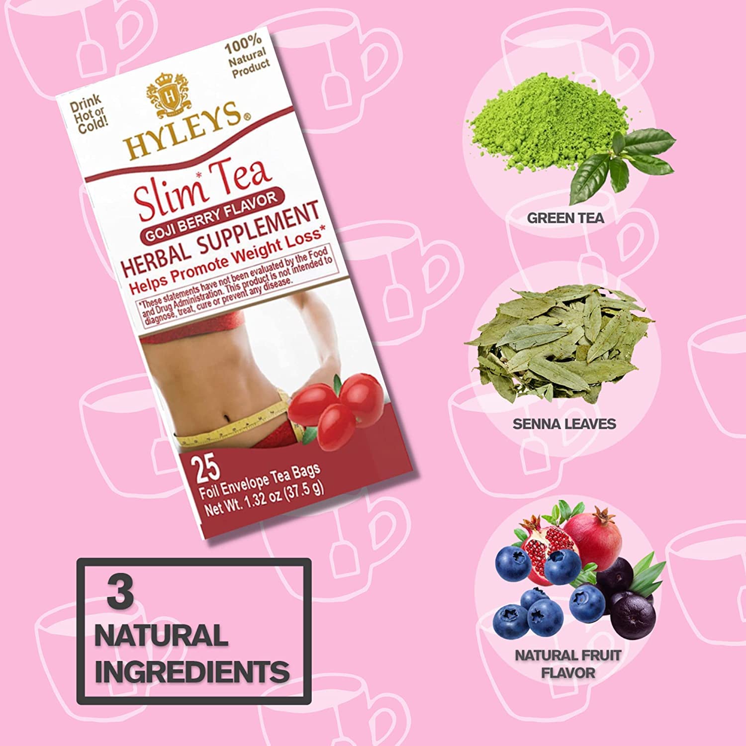 Pineapple Detox Slimming Tea