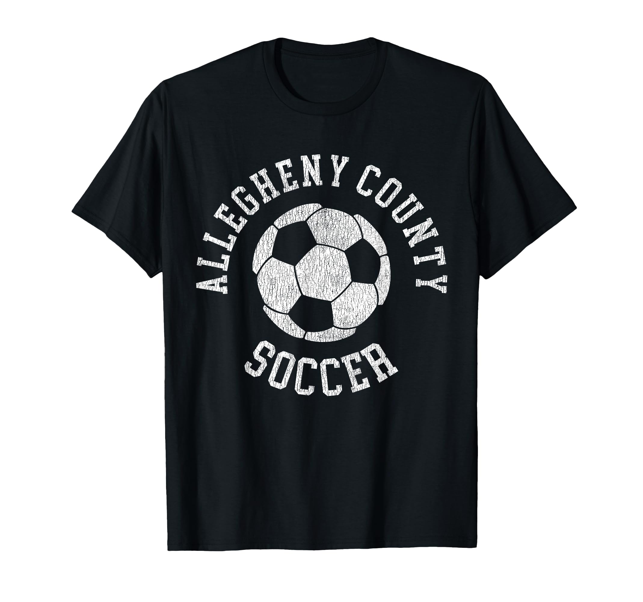 Allegheny County Soccer T-Shirt - Casual Everyday Wear Men Women