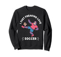 Kawaii Sloth I Just Freaking Sweatshirt - Aesthetic Graphic for Adults
