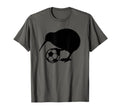Beautiful Black Kiwi Bird T-Shirt - Aesthetic Graphic for Adults