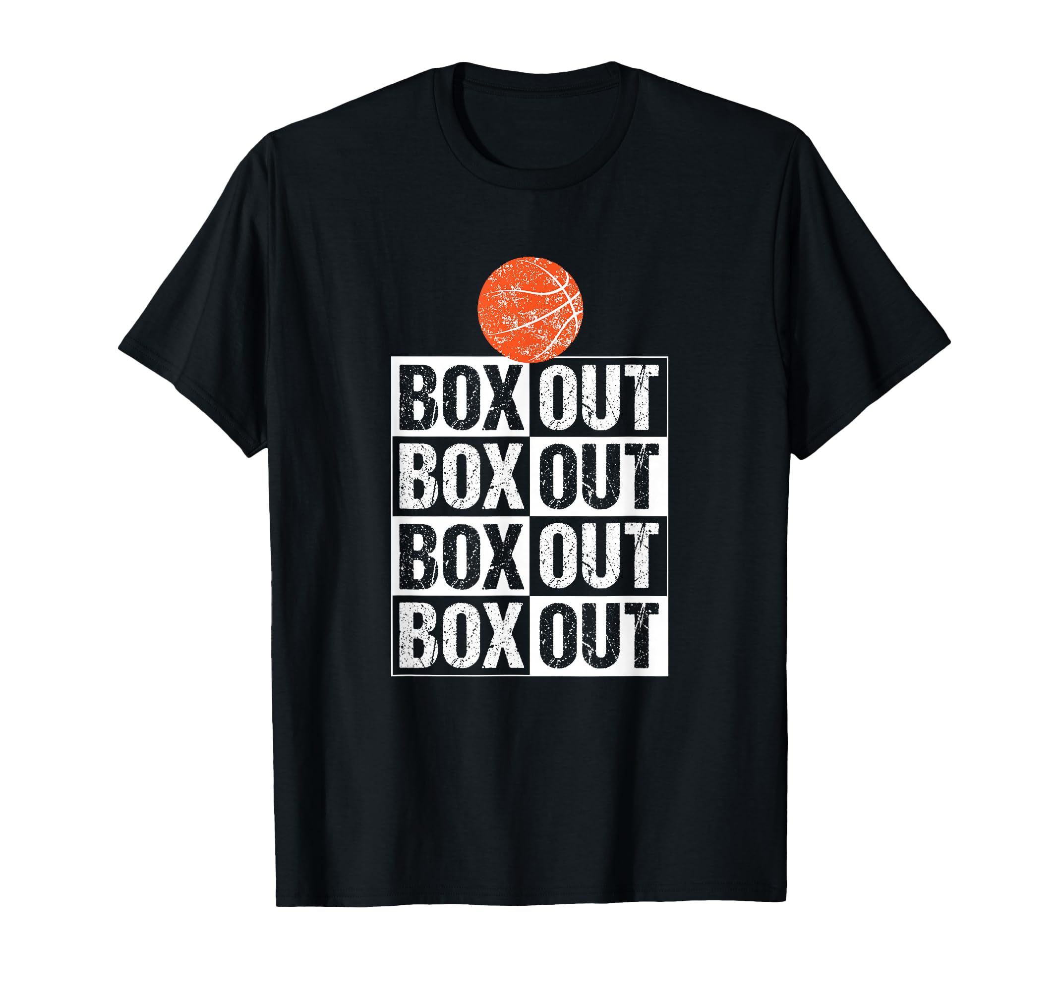 Funny Basketball Coach Gift Box Out T-Shirt - Novelty Apparel Men Women