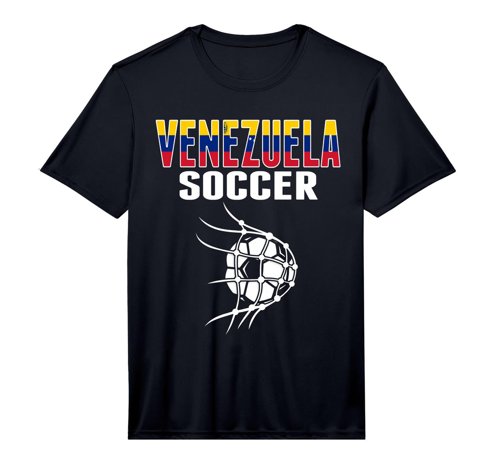 Venezuela Soccer Fans Jersey Support T-Shirt - Novelty Apparel Men Women