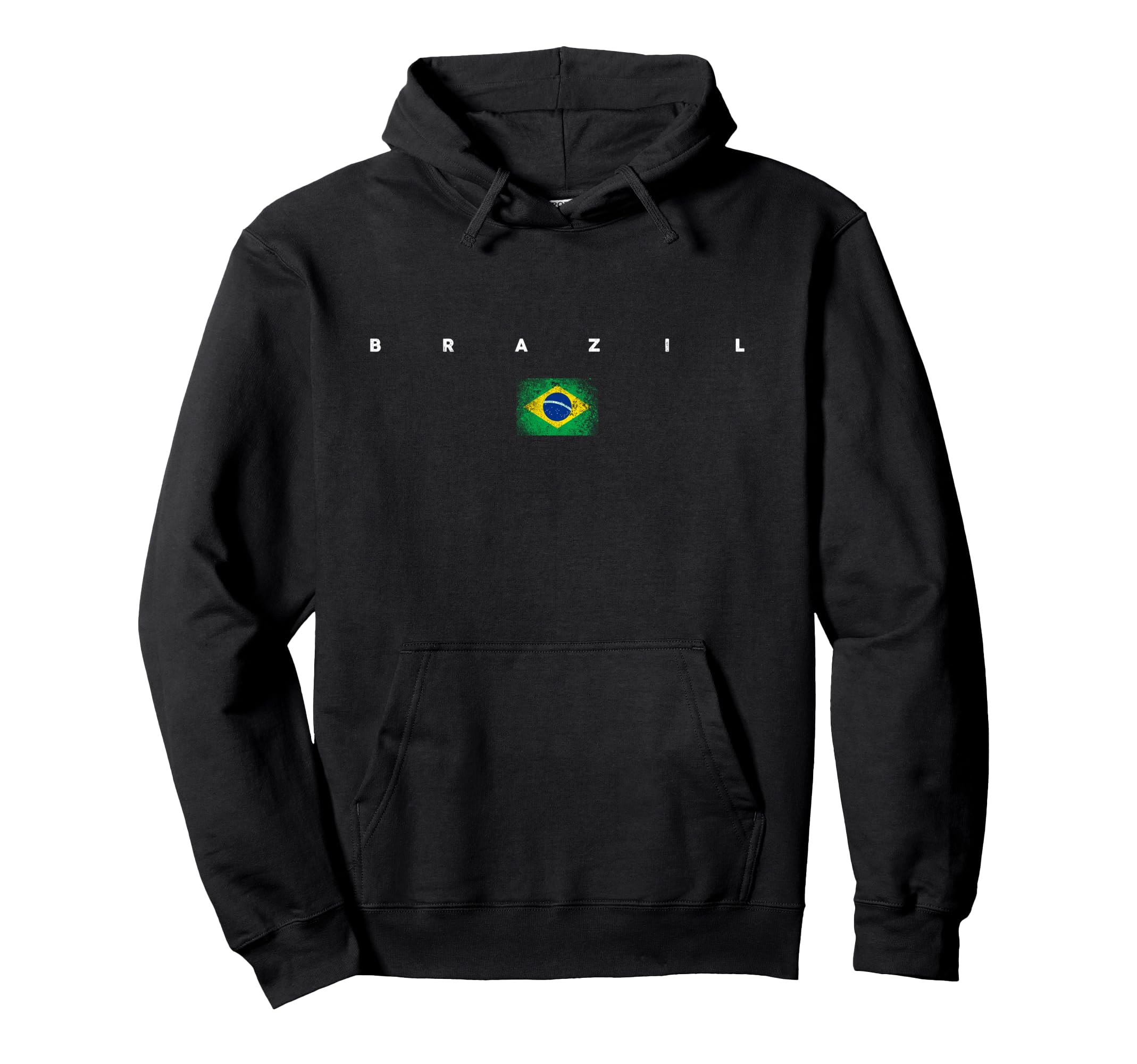 Brazil Flag Pride Soccer Brazilian Hoodie - Custom Art Print Unisex