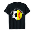 Nana Ballers Funny Soccer Softball Nana T-Shirt - Graphic Print Men Women