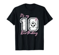 Its My 10Th Birthday Soccer Player 10Th T-Shirt - Streetwear Style Unisex