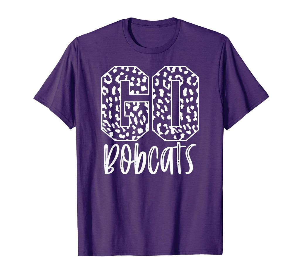 Bobcats Team Mascot School Spirit T-Shirt - Streetwear Style Men Women