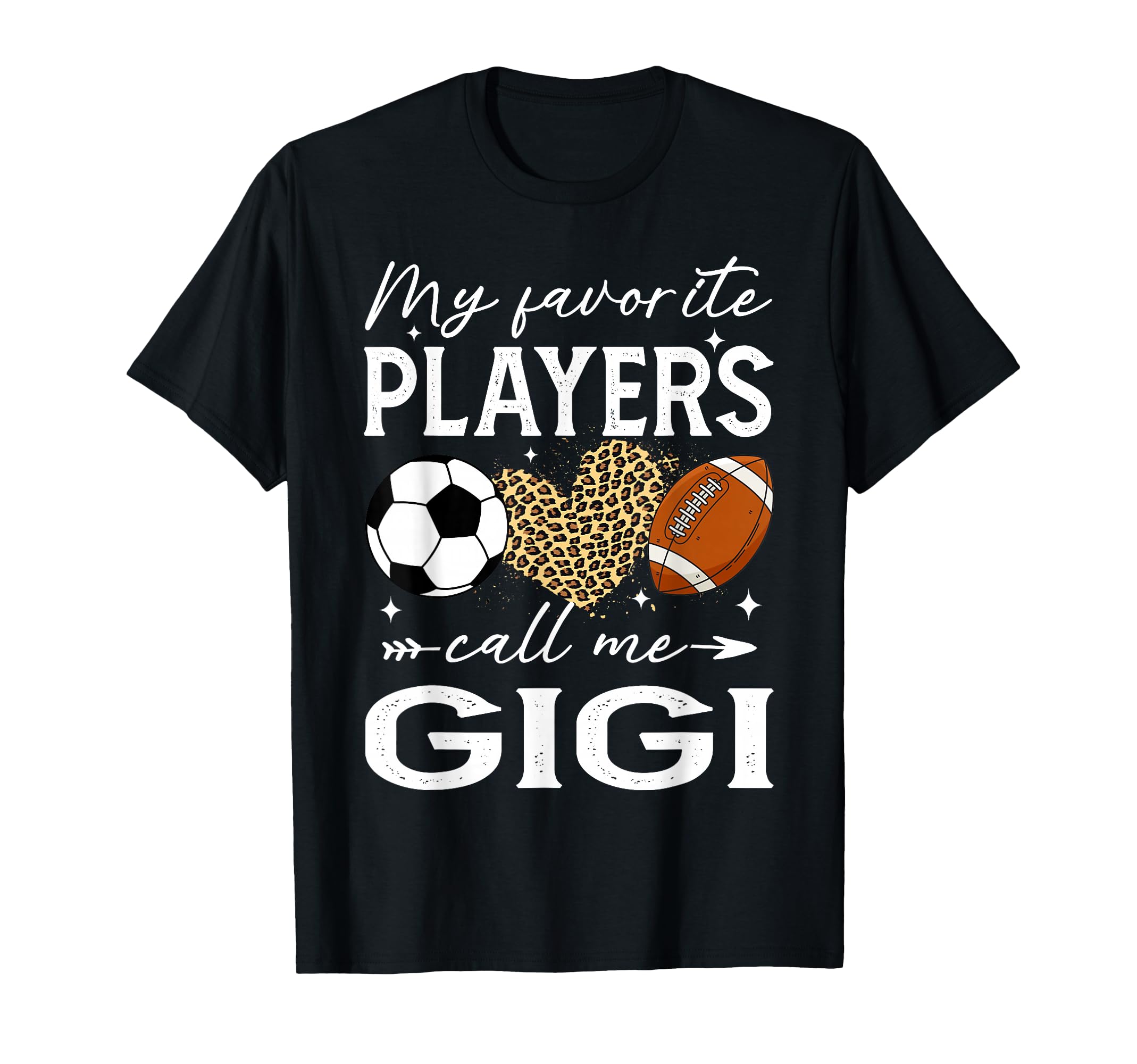 My Favorite Players Call Me Gigi Soccer T-Shirt - Unique Graphic Men Women
