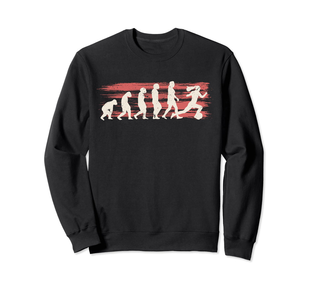 Soccer Goalkeeper Evolution Soccer Sweatshirt - Trendy Graphic Unisex
