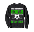 Goalkeeper Training Goal Soccer Goalie Sweatshirt - Graphic Print Unisex