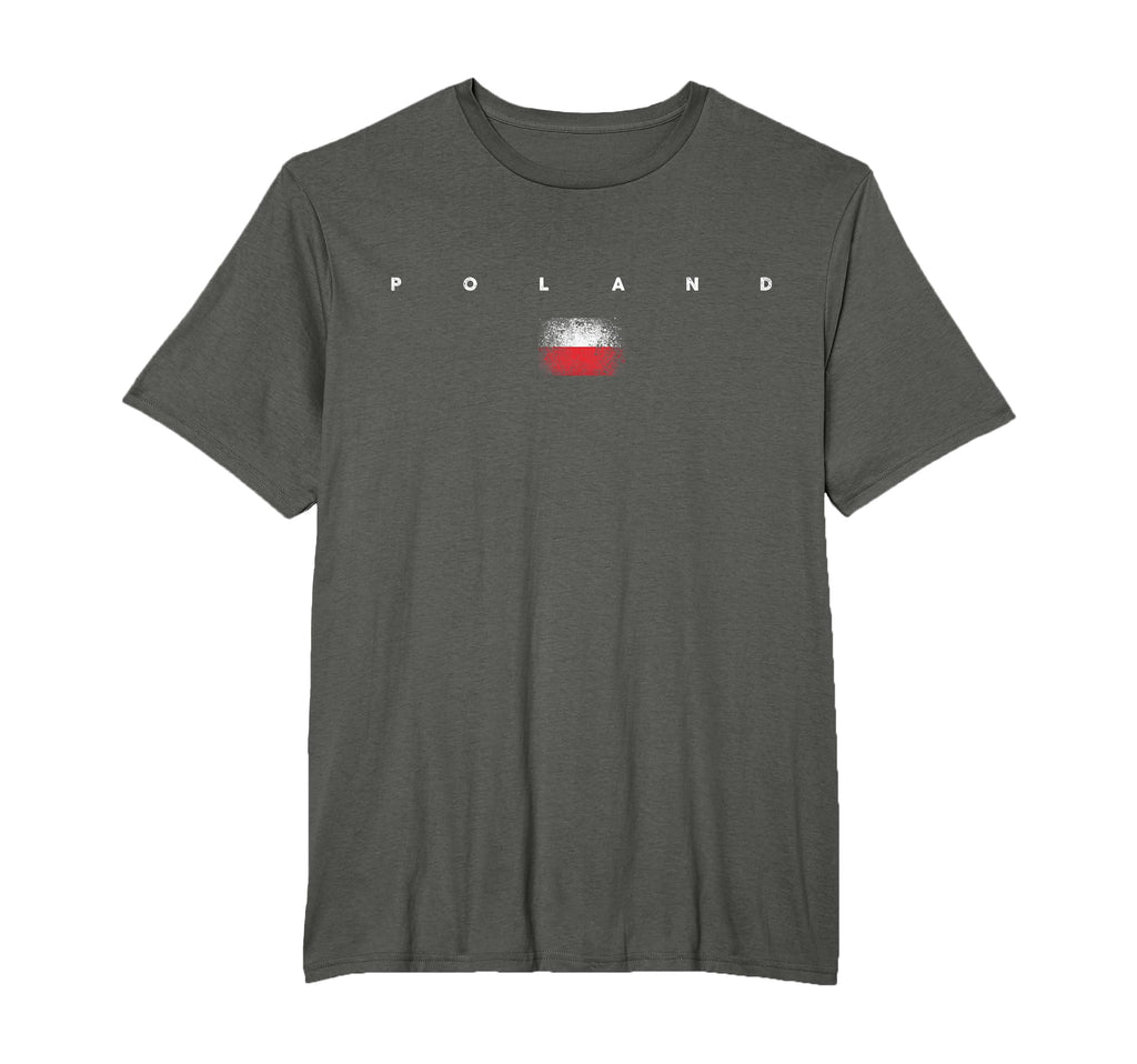Poland Flag Pride Soccer Polish Football T-Shirt - Novelty Apparel Unisex