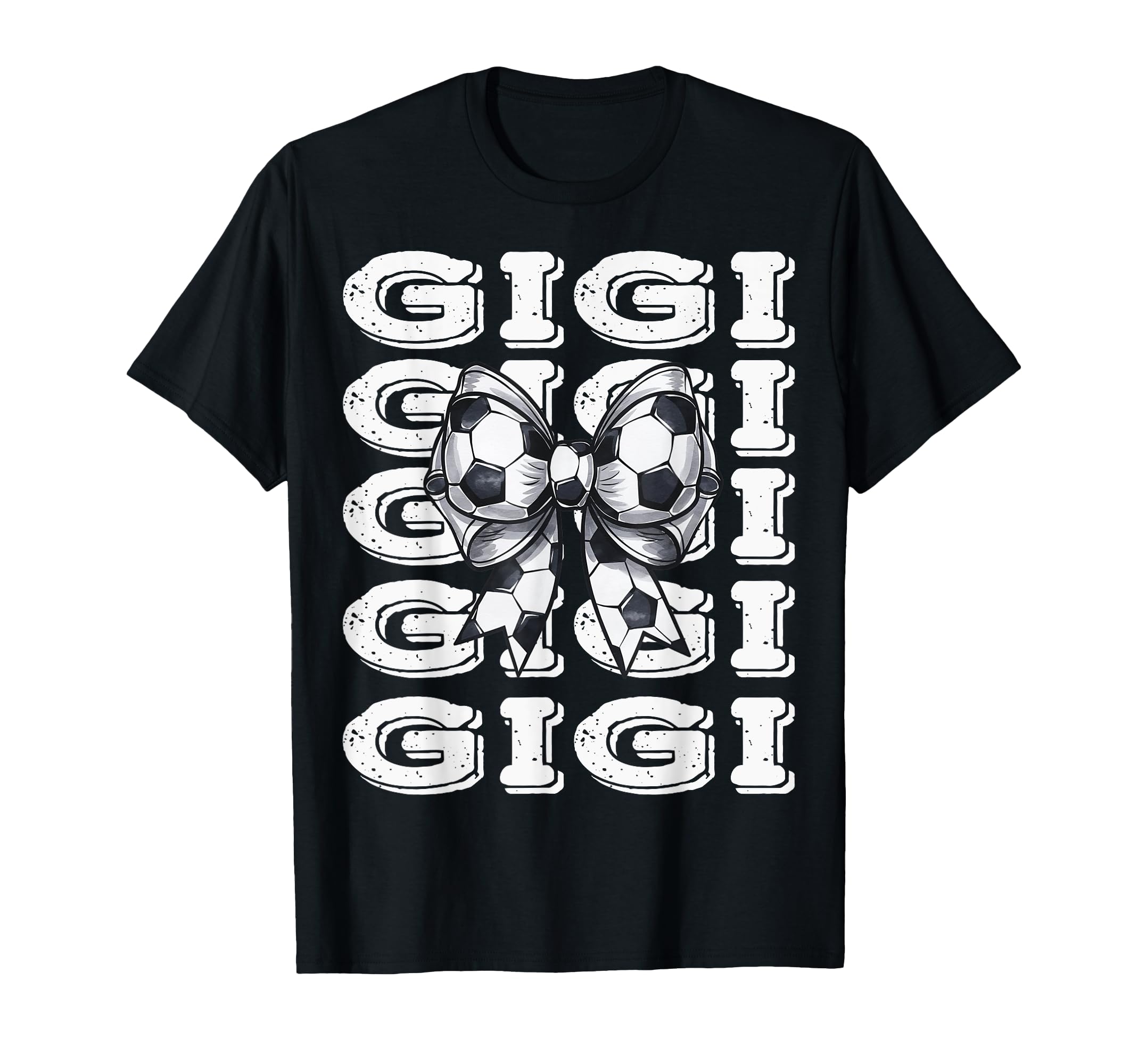 Coquette Soccer Gigi Matching Family T-Shirt - Trendy Graphic for Adults