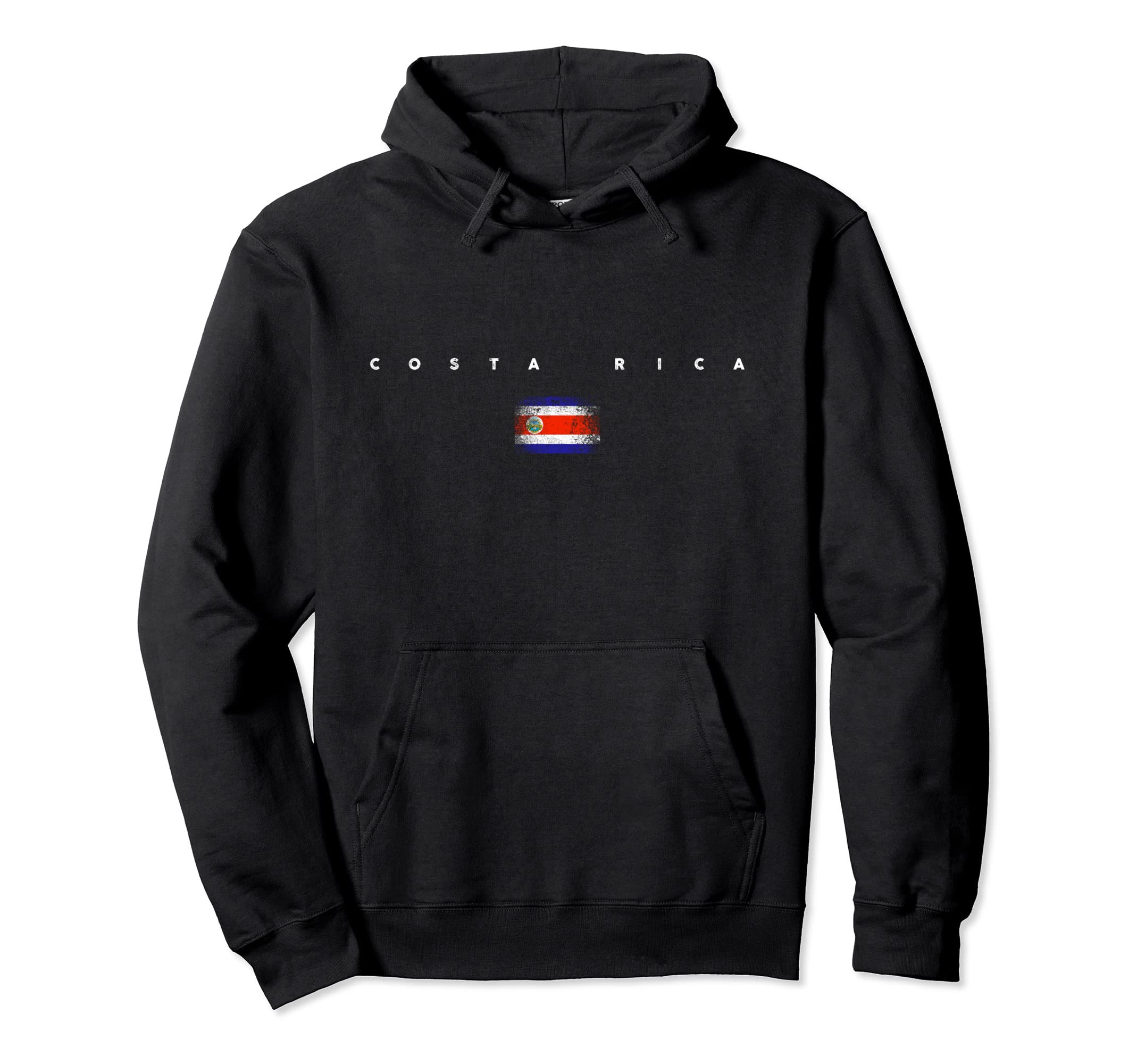 Costa Rica Flag Pride Soccer Football Hoodie - Novelty Apparel Men Women