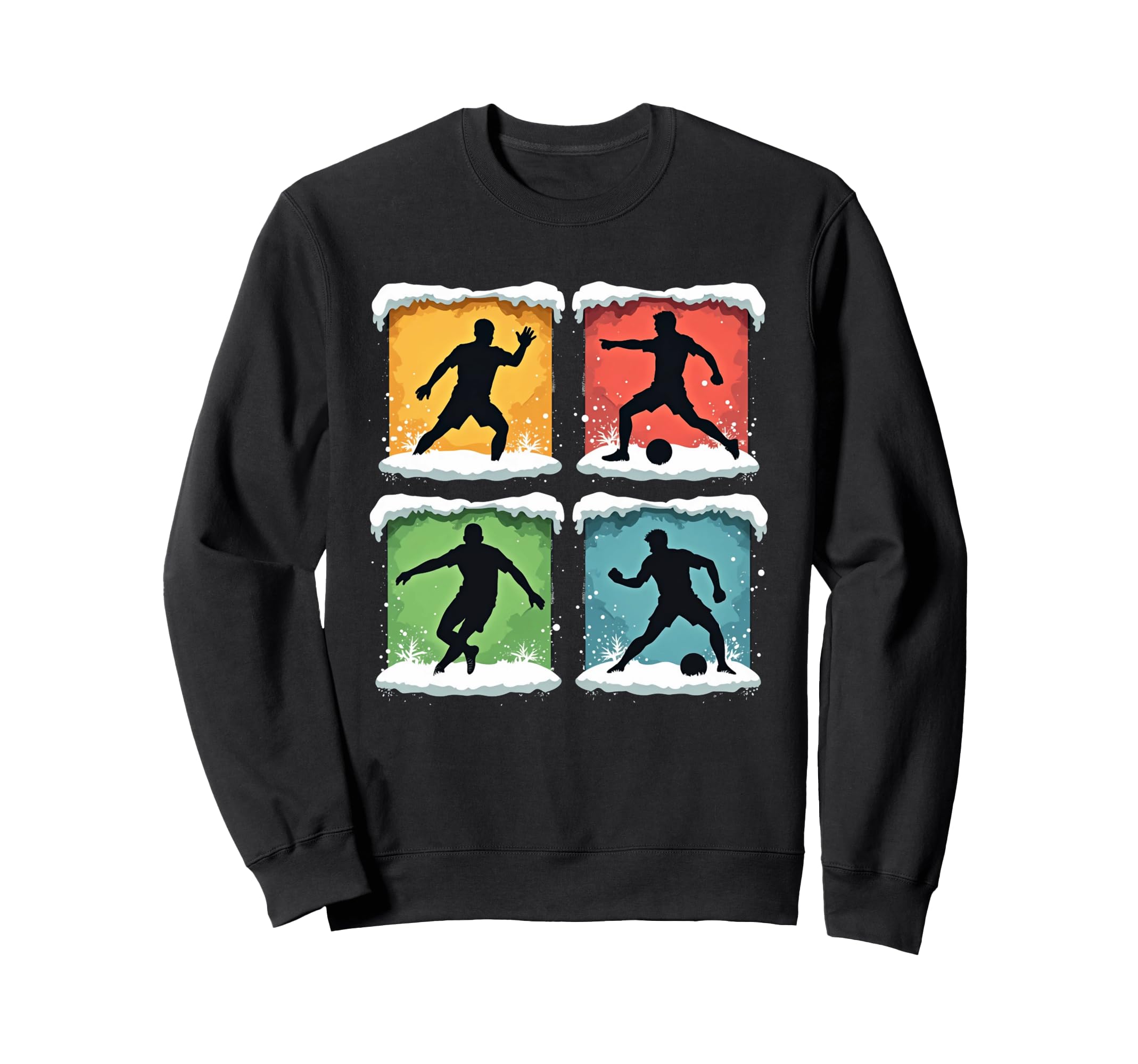 Soccer Soccer Player Sweatshirt - Aesthetic Graphic for Adults