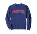 Palestine Texas Tx Sports Red Sweatshirt - Fun Novelty Design Men Women