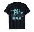 Handball Shoes Eat Sleep Handball T-Shirt - Fun Novelty Design for Adults