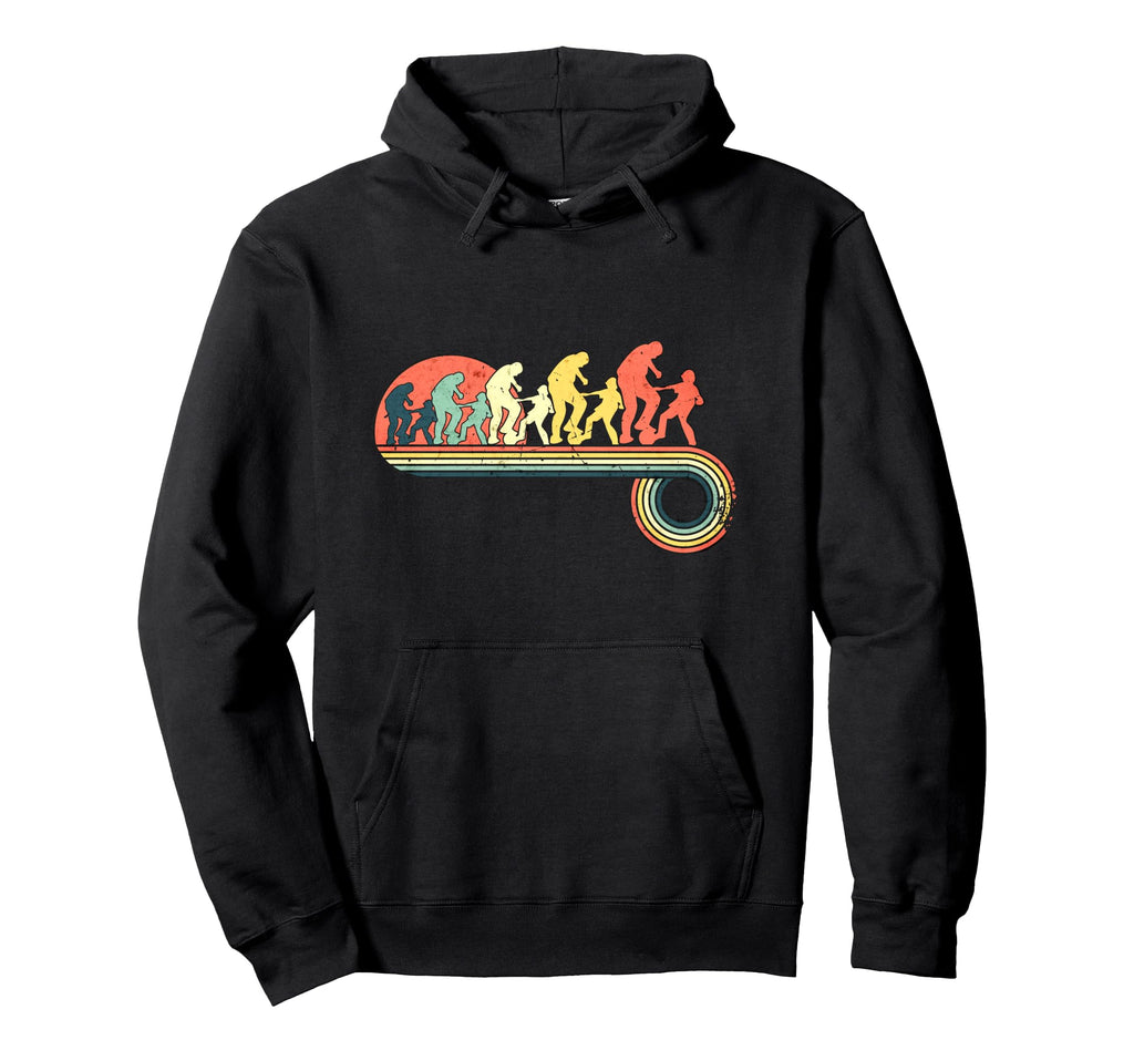 Father Playing Soccer Son Love Hoodie - Casual Everyday Wear Men Women