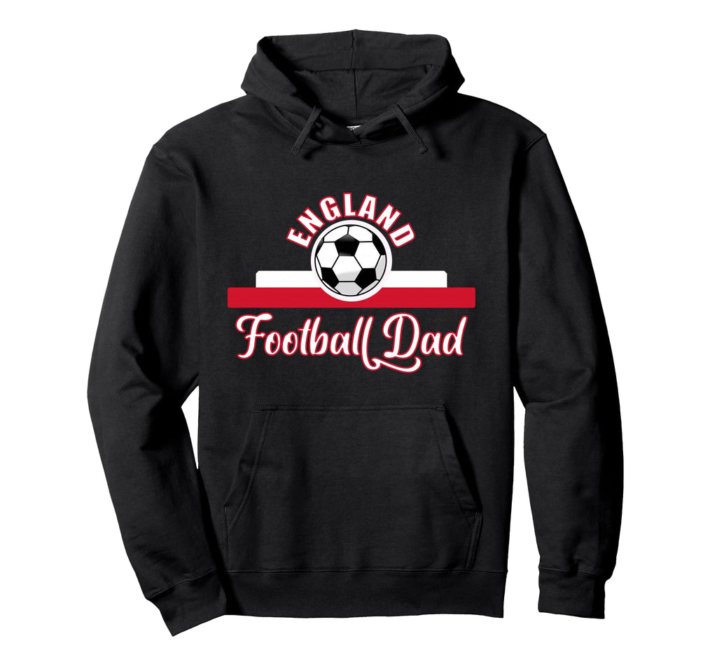 England Football Fathers Day Soccer Hoodie - Graphic Print for Adults