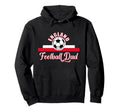 England Football Fathers Day Soccer Hoodie - Graphic Print for Adults