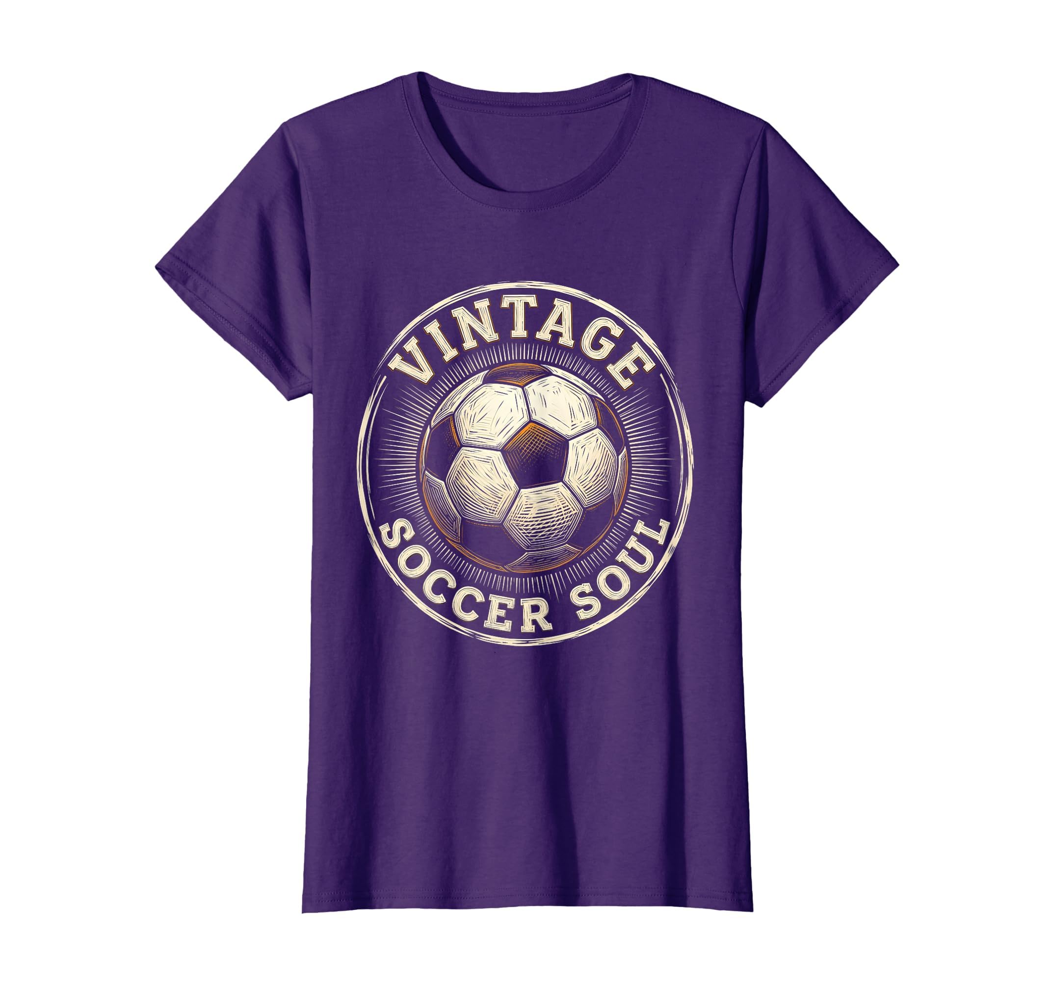 Soccer Soul Soccer Ball T-Shirt - Aesthetic Graphic Unisex