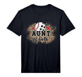 Mens Aunt Both Leopard Baseball T-Shirt - Minimalist Print for Adults