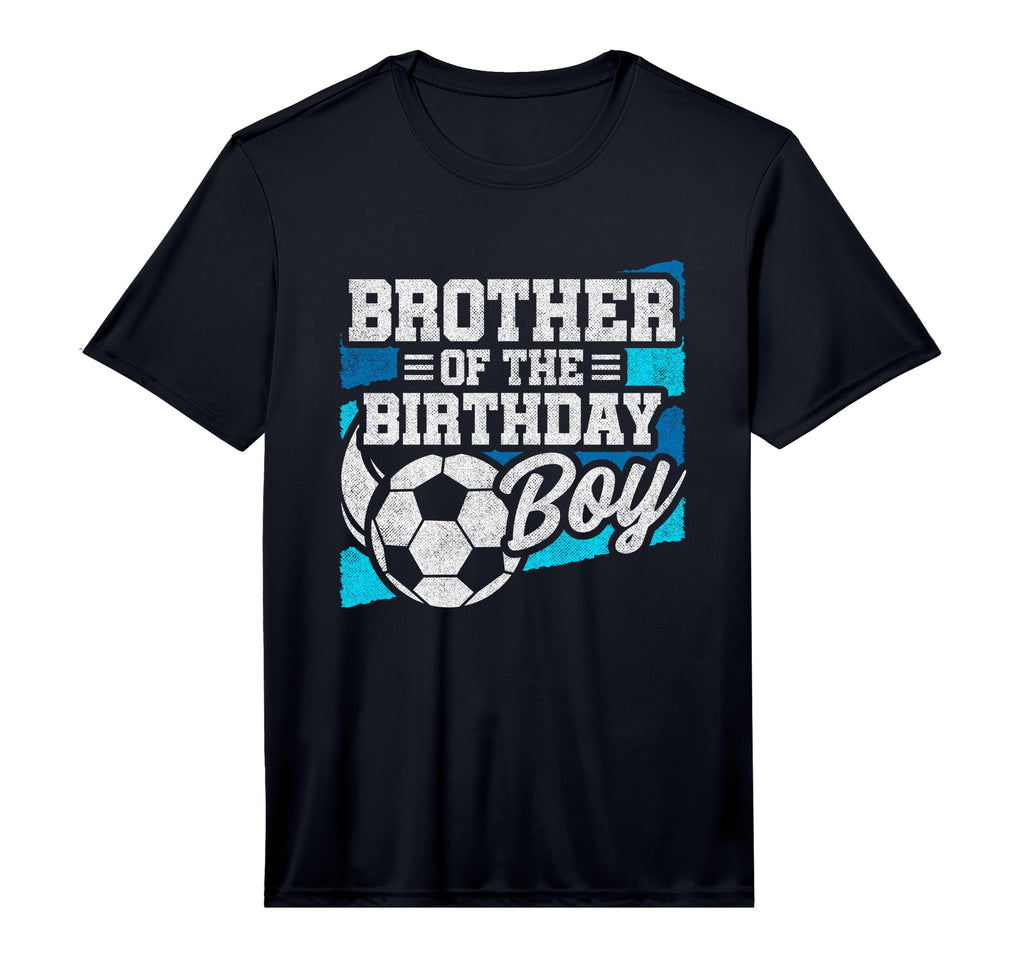 Soccer Birthday Birthday Brother Soccer T-Shirt - Unique Graphic Men Women