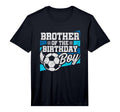 Soccer Birthday Birthday Brother Soccer T-Shirt - Unique Graphic Men Women