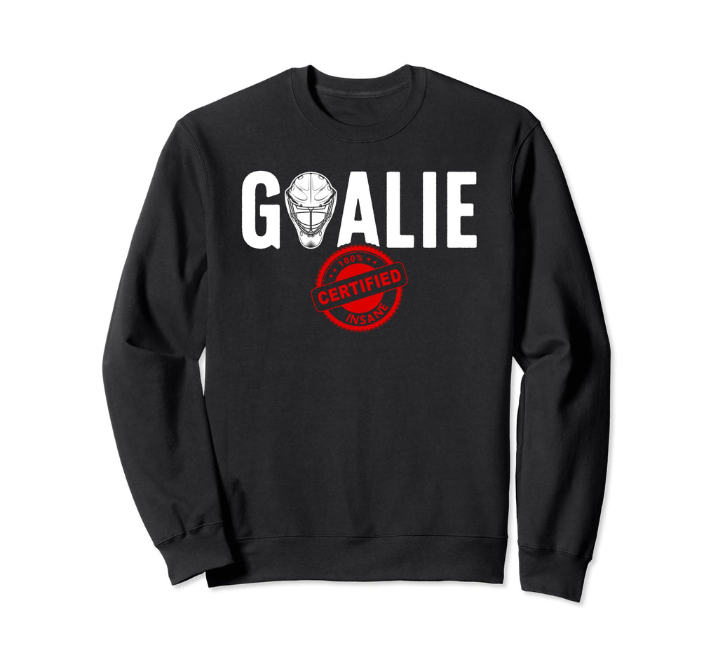 Ice Hockey Goalie Ice Hockey Goalkeeper Sweatshirt - Trendy Graphic Unisex