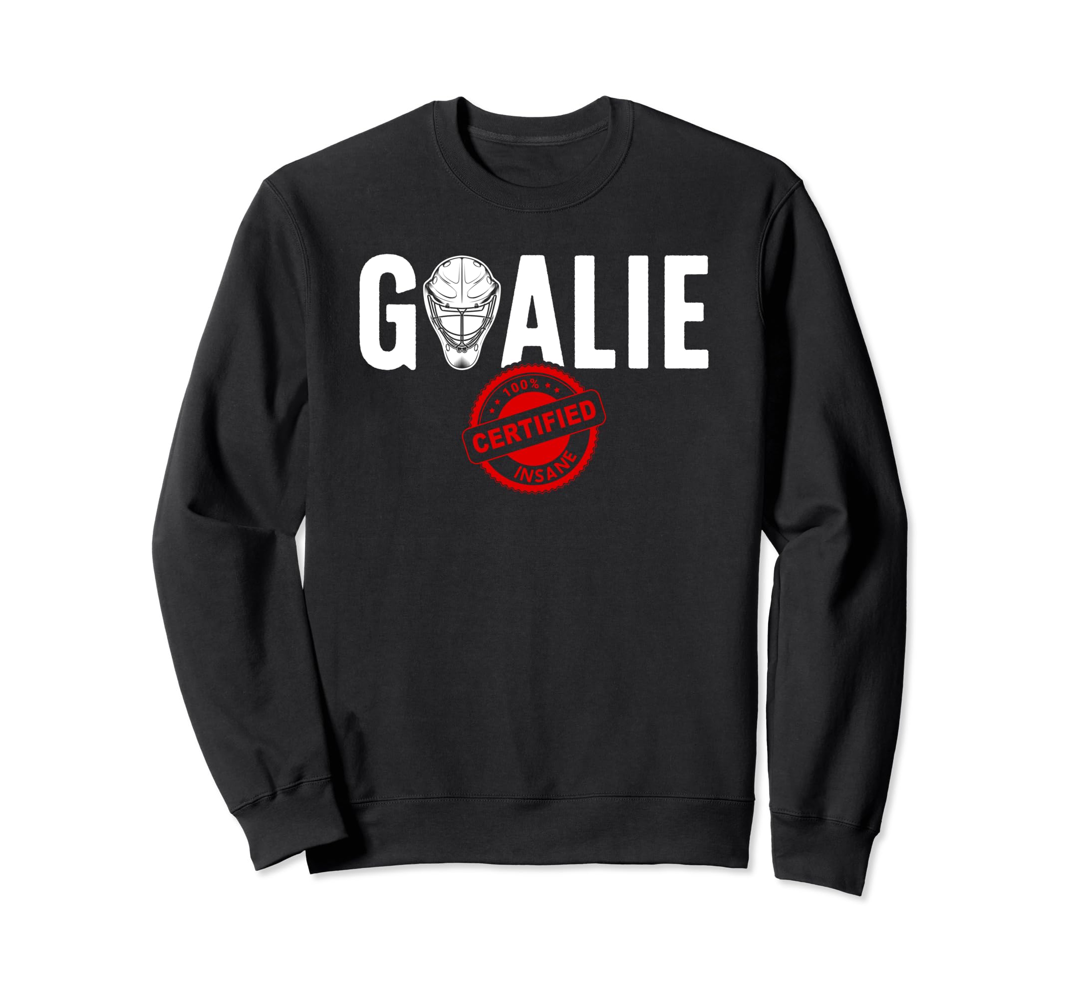 Ice Hockey Goalie Ice Hockey Goalkeeper Sweatshirt - Trendy Graphic Unisex
