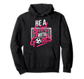Be Goals Soccer Football Player Game Day Hoodie - Graphic Print for Adults