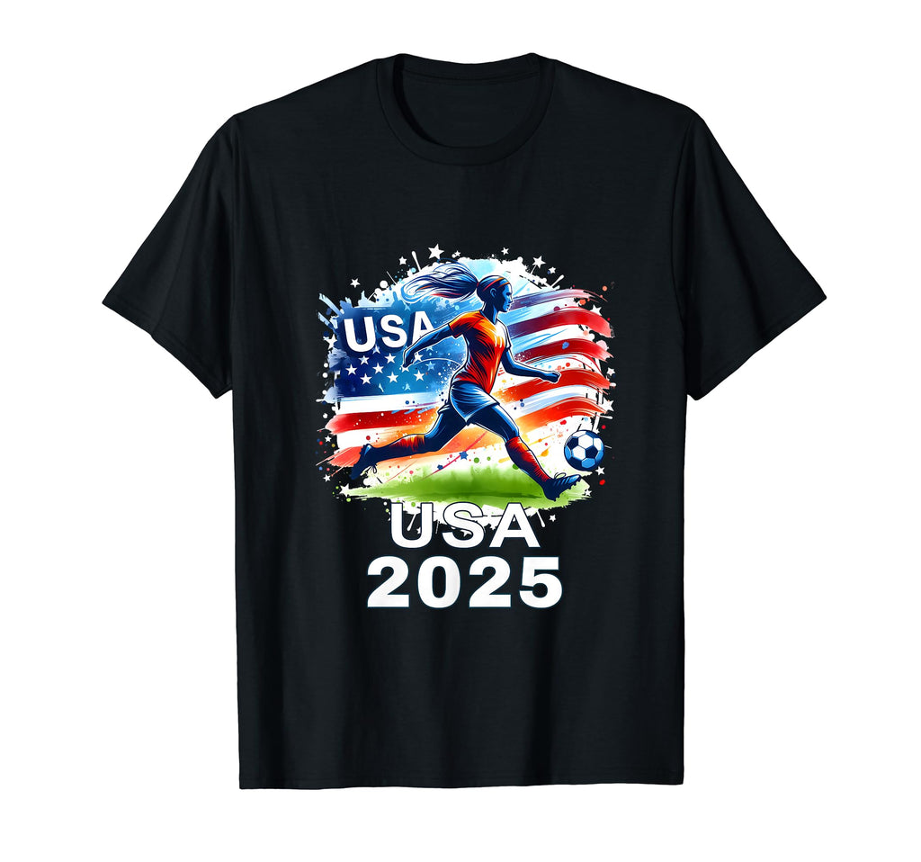 2025 Soccer Player Sports 2025 T-Shirt - Streetwear Style for Adults