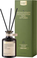 Reed Diffuser for Pet Odor Elimination, Berry Rum, Non-Toxic & Pet-Friendly Air Freshening, 6 Oz