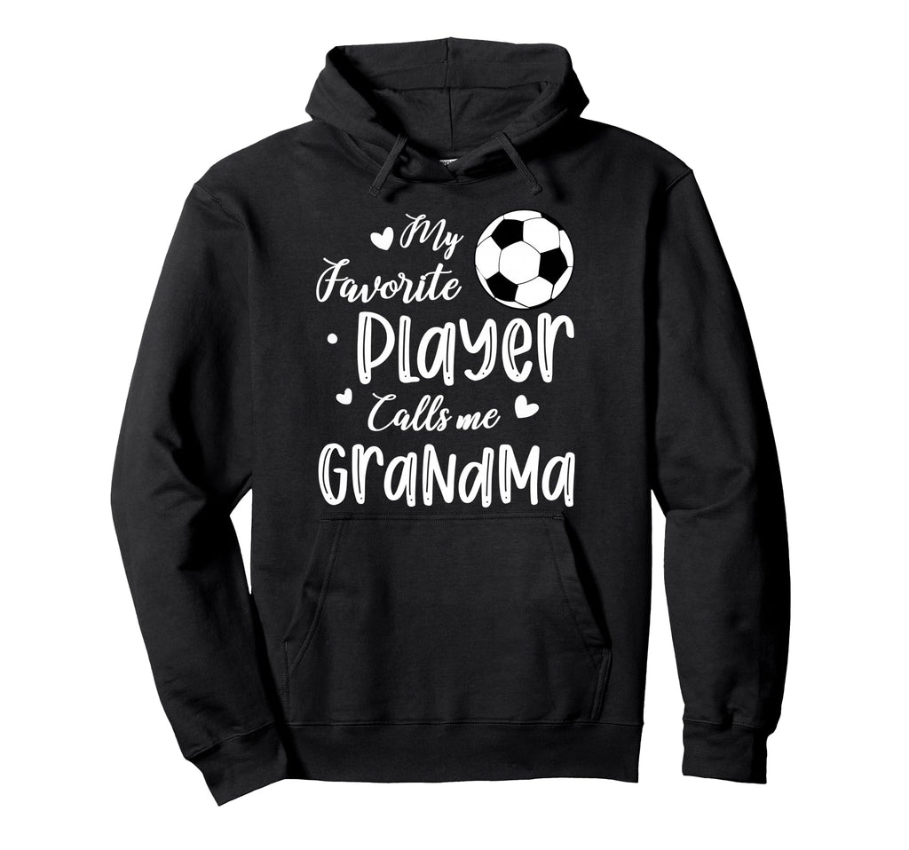My Favorite Player Calls Me Grandma Hoodie - Unique Graphic for Adults