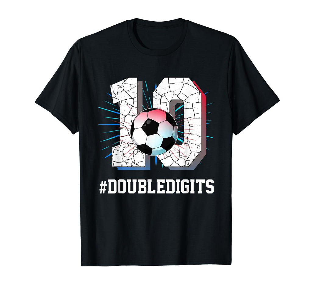 10 Years Old 10 Double Digits Birthday T-Shirt - Aesthetic Graphic Unisex