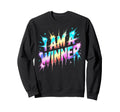I Am Winner Spirit Week Field Day Sweatshirt - Unique Graphic Unisex