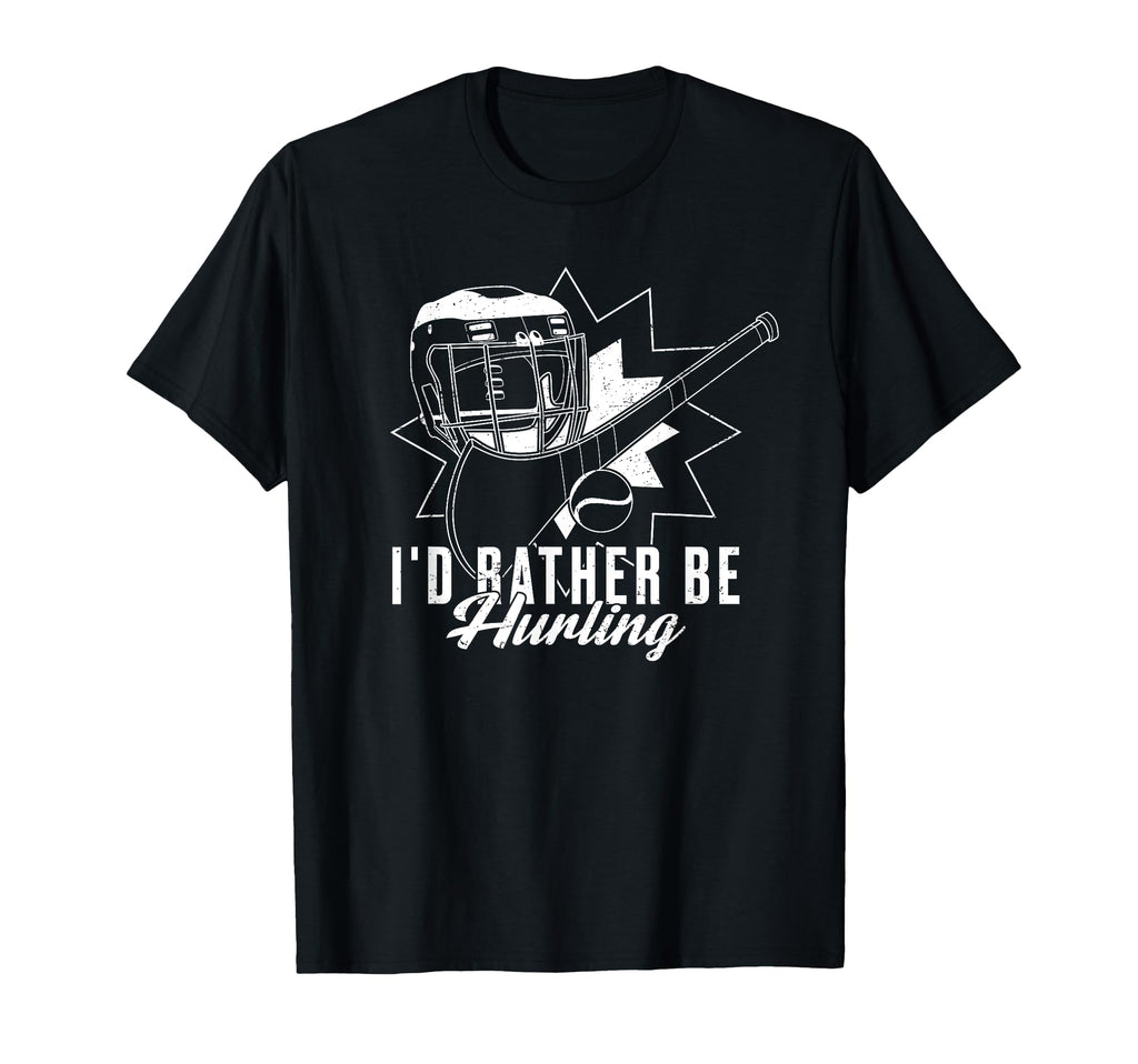 Hurling Helmet Athletic Goalkeeper T-Shirt - Streetwear Style for Adults