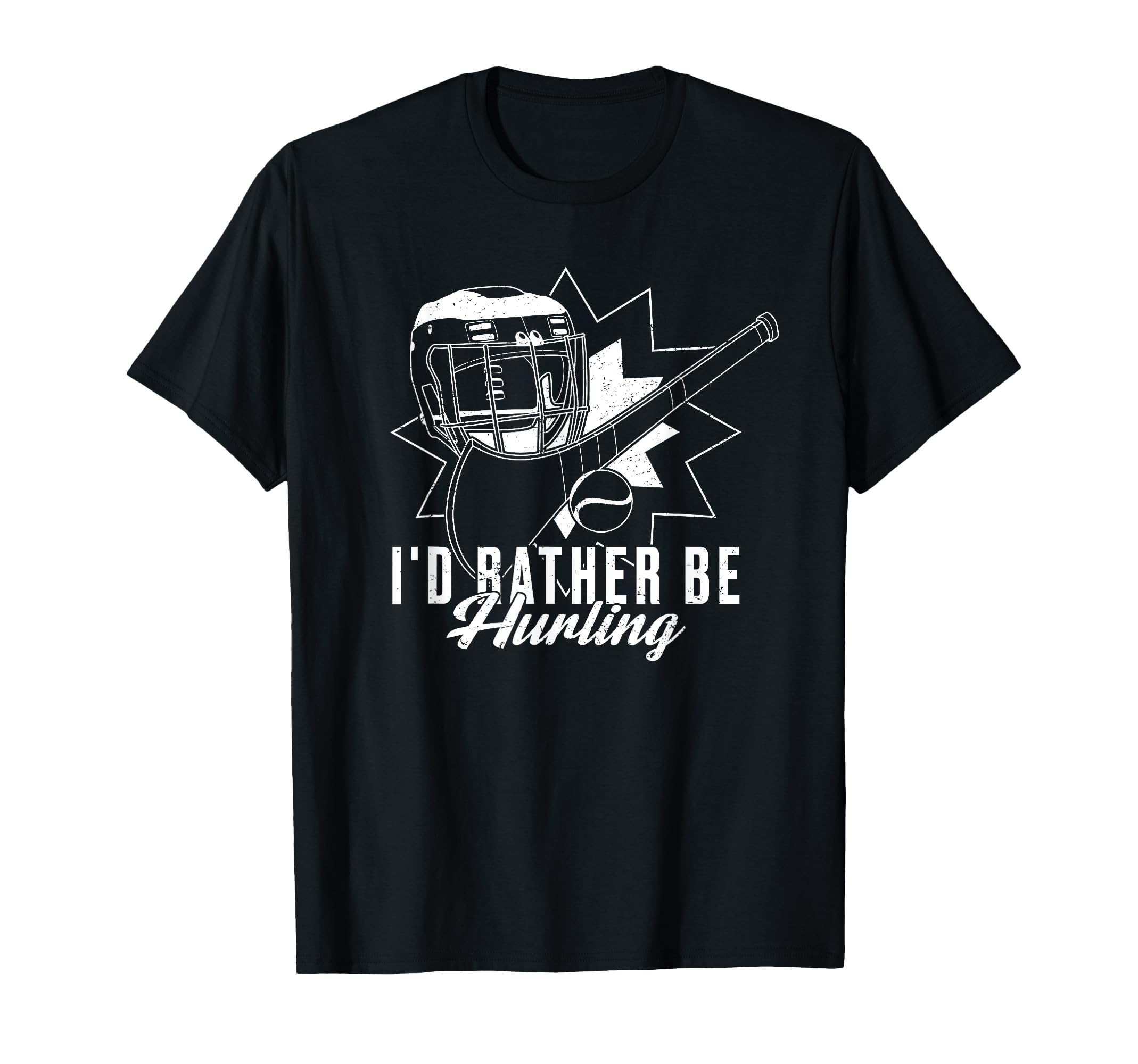 Hurling Helmet Athletic Goalkeeper T-Shirt - Streetwear Style for Adults