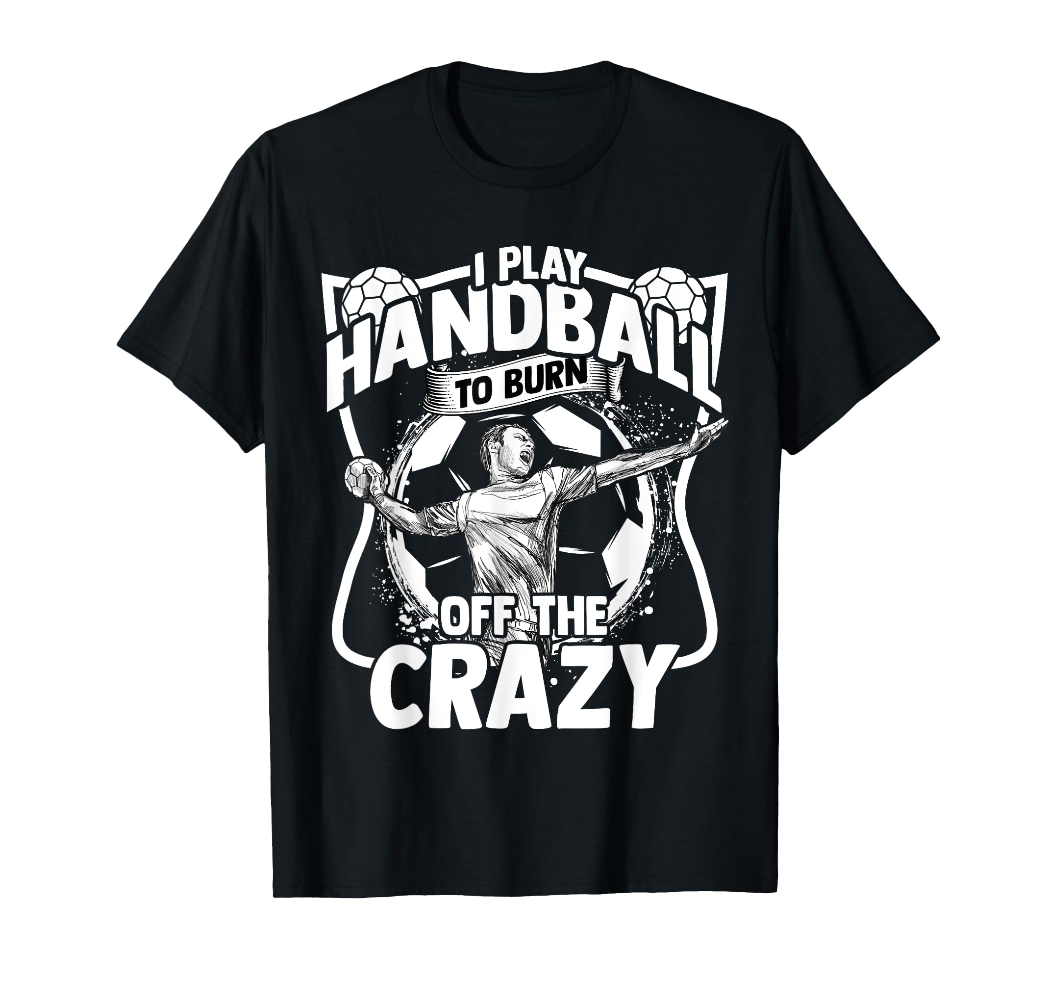 Handball Hobby Coach Goalkeeper Sport T-Shirt - Unique Graphic for Adults