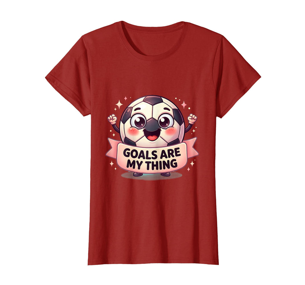 Goals Are My Thing Soccer Lover T-Shirt - Streetwear Style Unisex