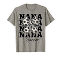 Soccer Nana Coquette Bow Biggest Fan T-Shirt - Graphic Print Men Women
