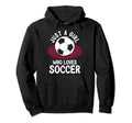 Just Who Loves Soccer Soccer Teams Soccer Hoodie - Trendy Graphic Unisex