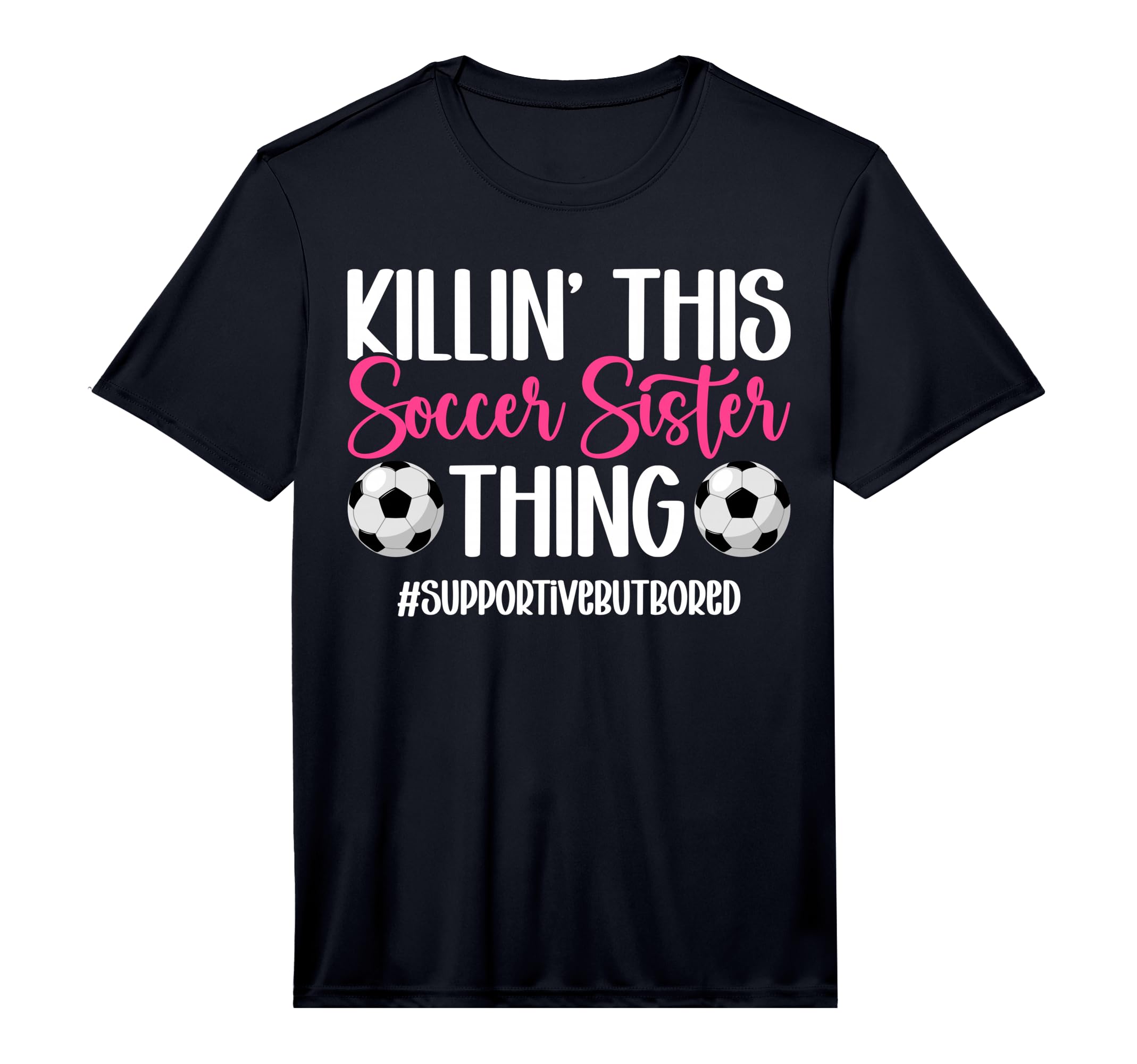 This Soccer Sister Thing Sister Soccer T-Shirt - Custom Art Print Unisex